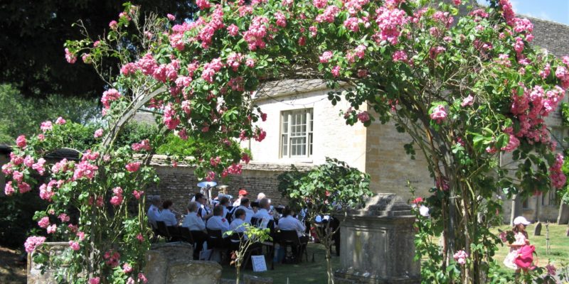 Band at Bibury Fete