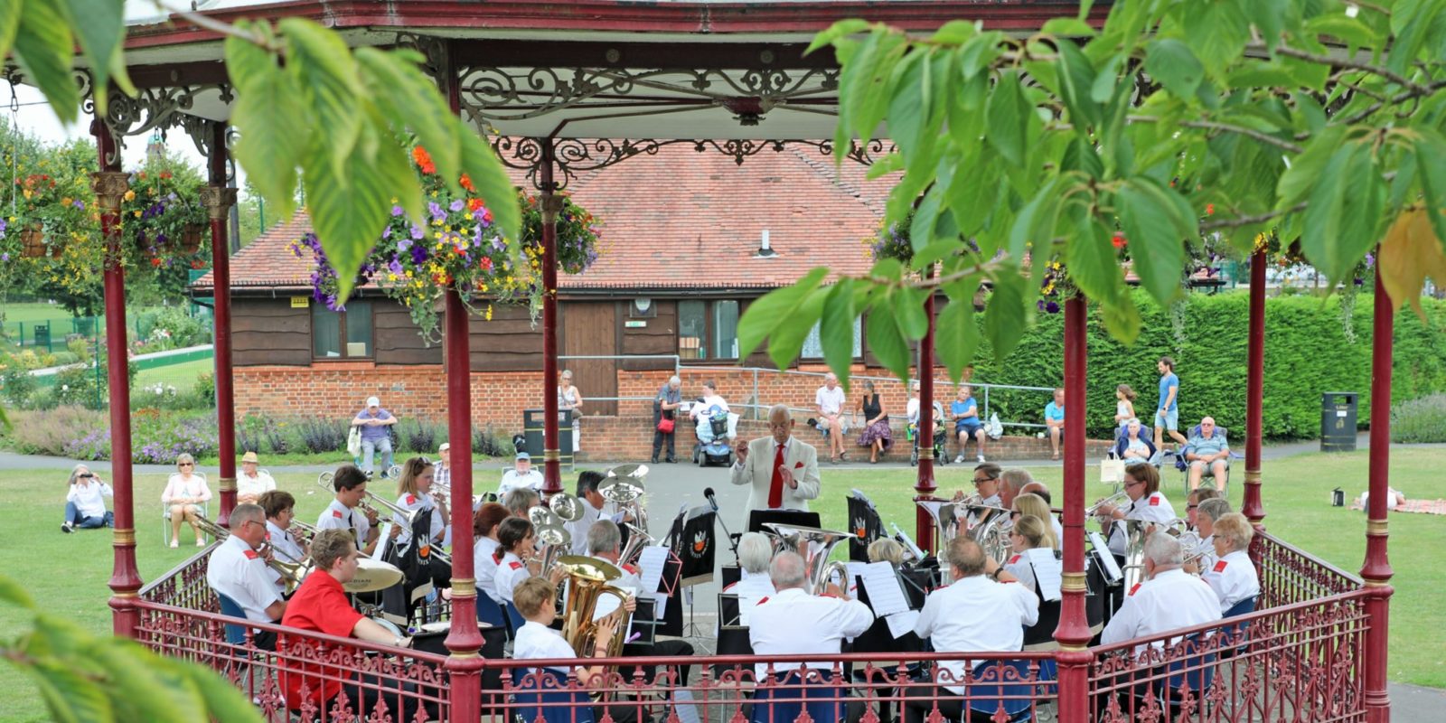 Phoenix Brass Band In Froxfield Wiltshire