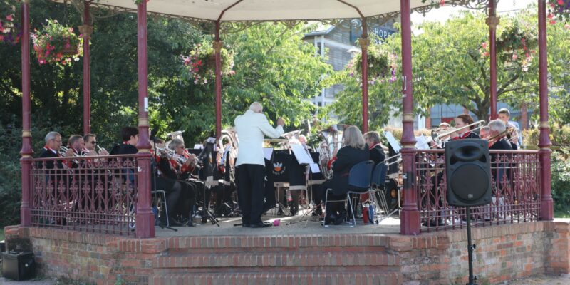 Phoenix Brass Band In Froxfield Wiltshire